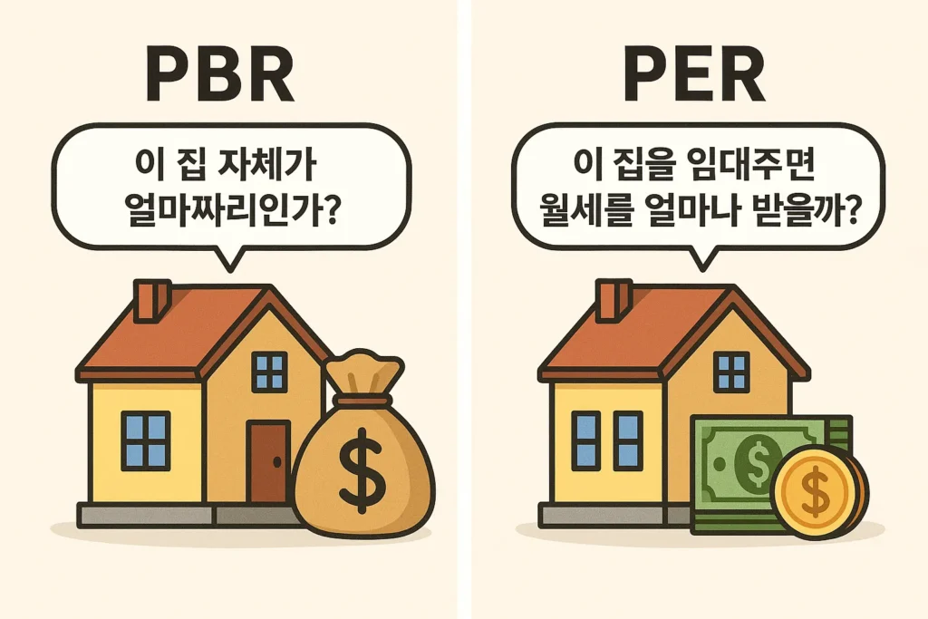 PBR, PER 개념 비교