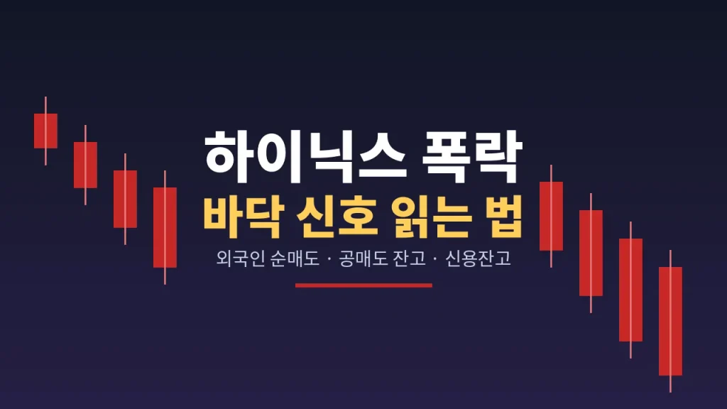 하이닉스 폭락